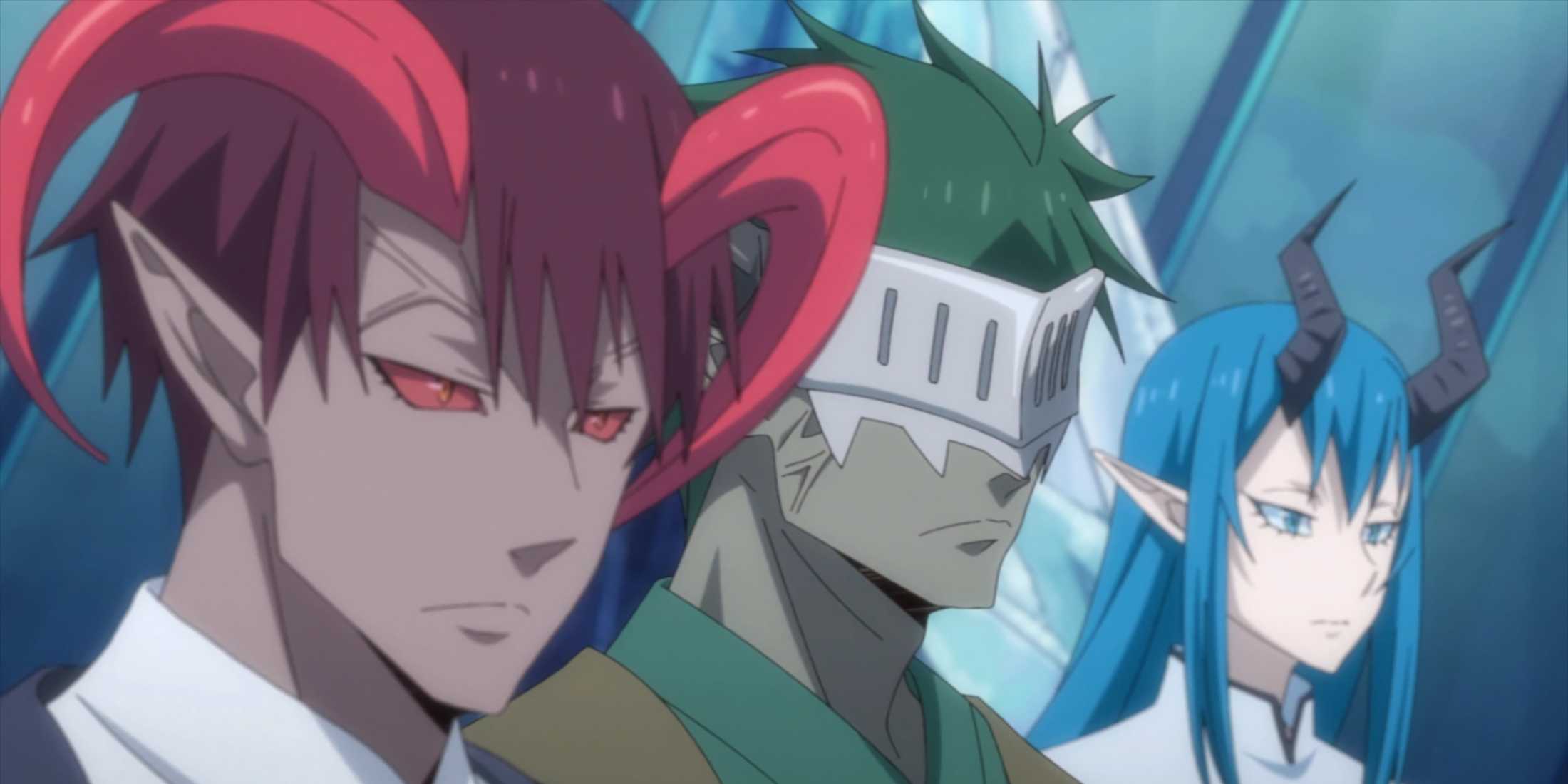 A group of Daemon standing side by side.
