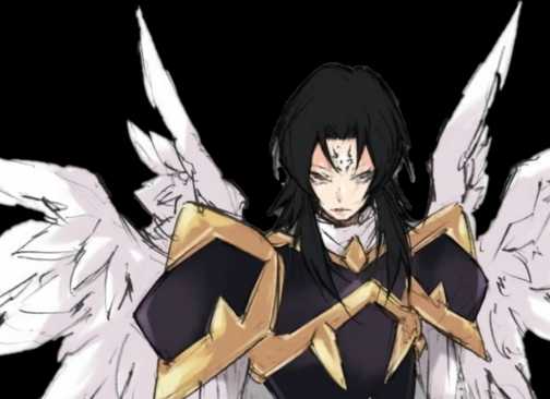 A high rank Angel, also known as Seraphim.
