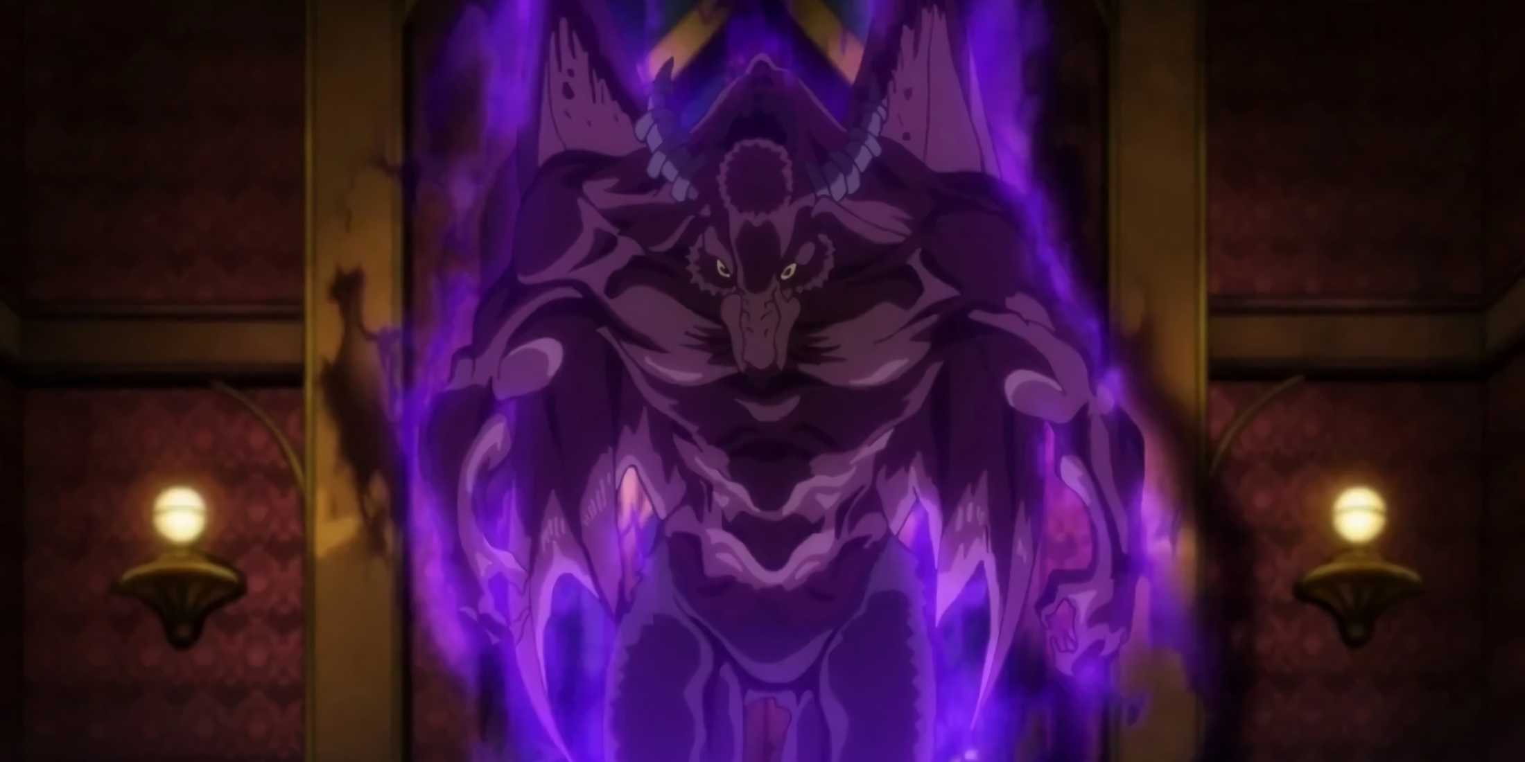 A lesser rank Daemon appears and prepares to fight the heroes.