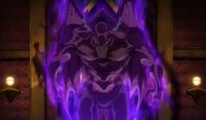 A lesser rank Daemon appears and prepares to fight the heroes.