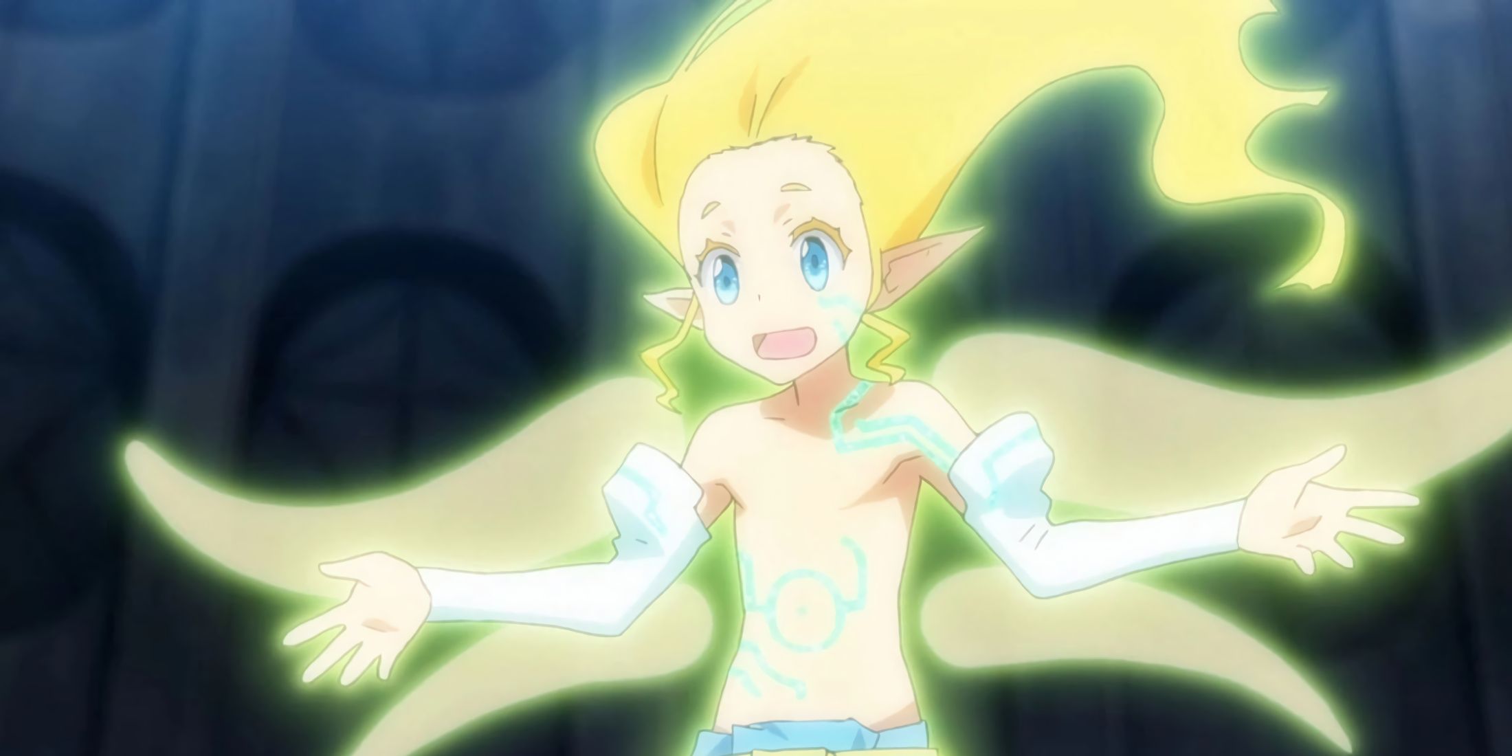A Light Elemental introduced themselves to the group.
