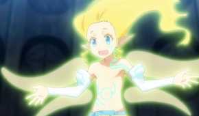 A Light Elemental introduced themselves to the group.