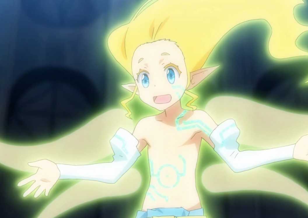 A Light Elemental introduced themselves to the group.