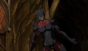 A Phantom soldier manifests itself and prepares to fight.