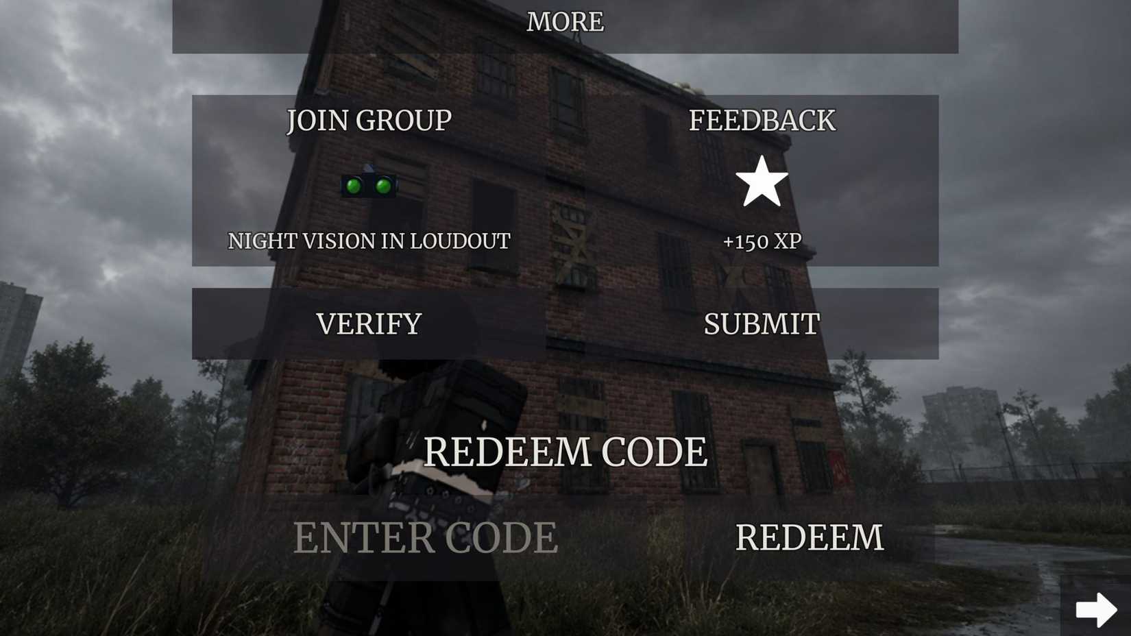 A Quiet Place Deadzone the codes tab