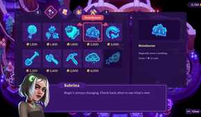 a touch of magic quest in moonlight peaks Use a Spell to move your house