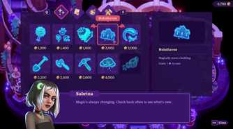 a touch of magic quest in moonlight peaks Use a Spell to move your house