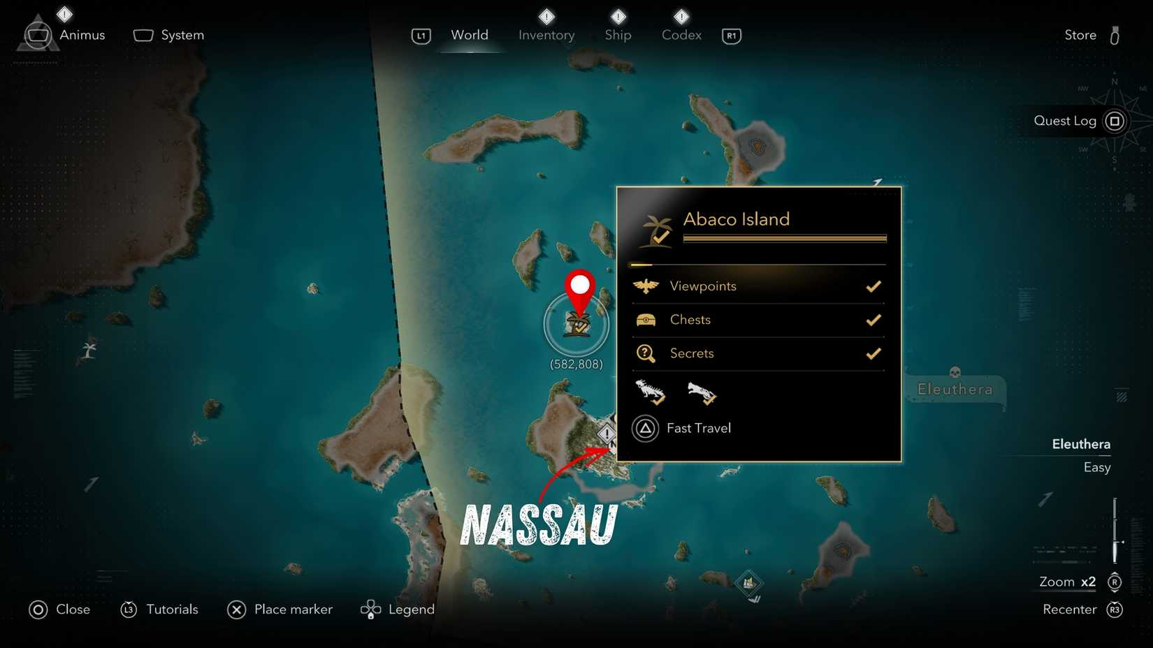 Abaco Island Location AC Black Flag resynced