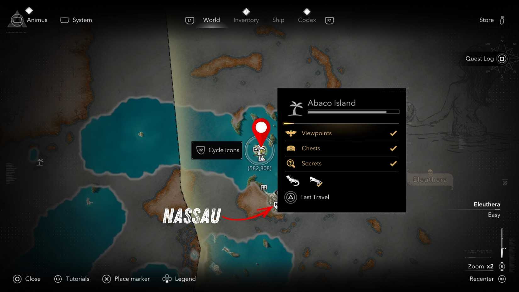 Abaco Island Location AC4 Black Flag Resynced