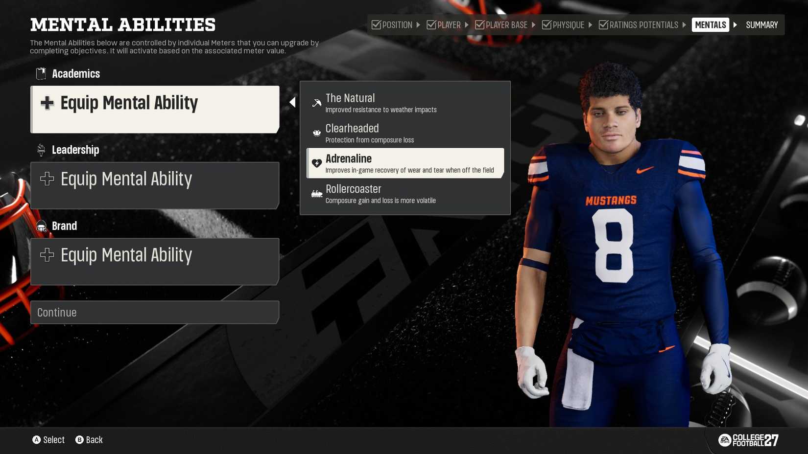 Adrenaline - College Football 27