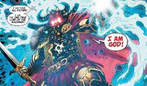 all father ultron declaring himself god