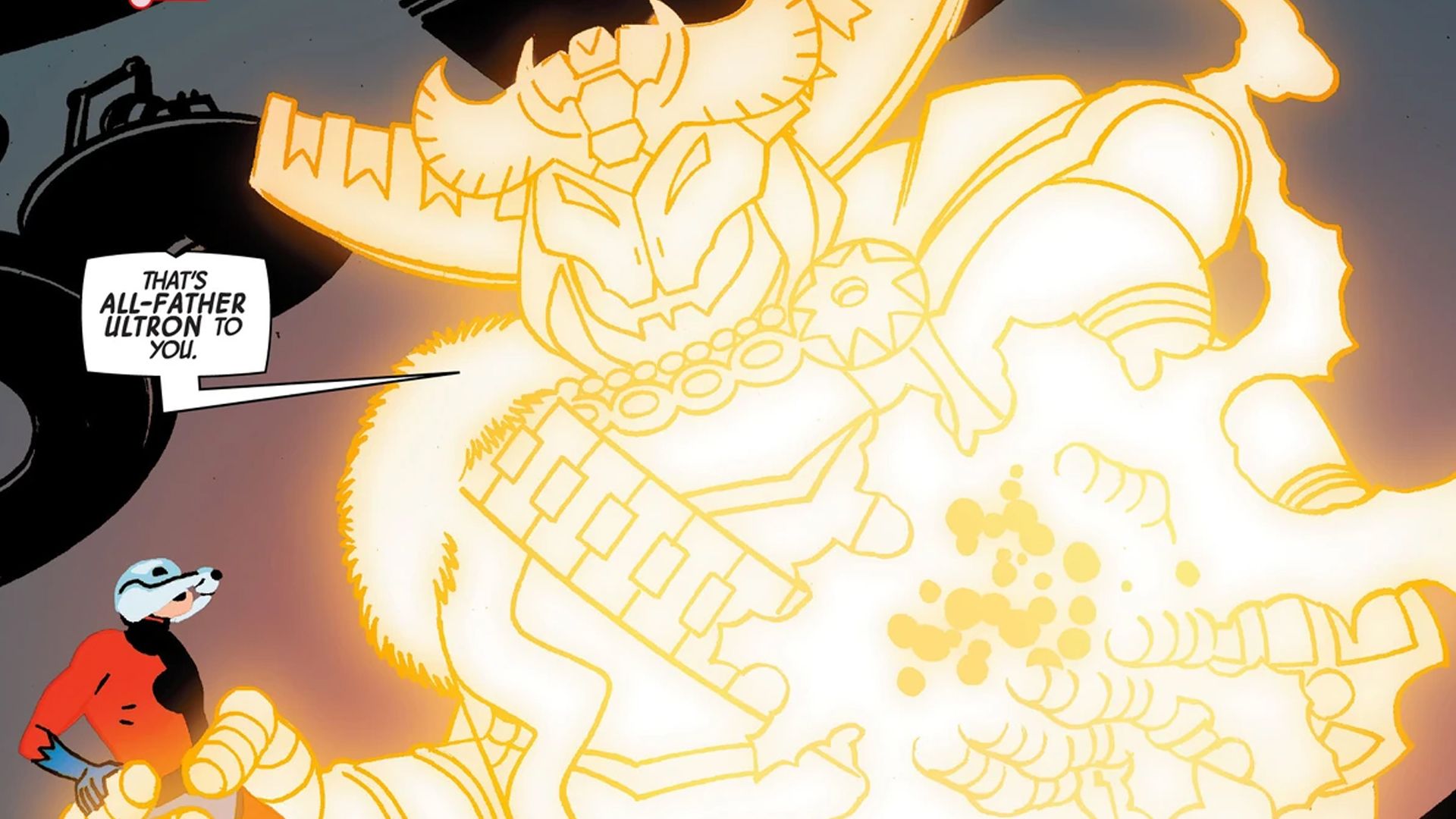 all-father ultron holding ant man marvel comcis