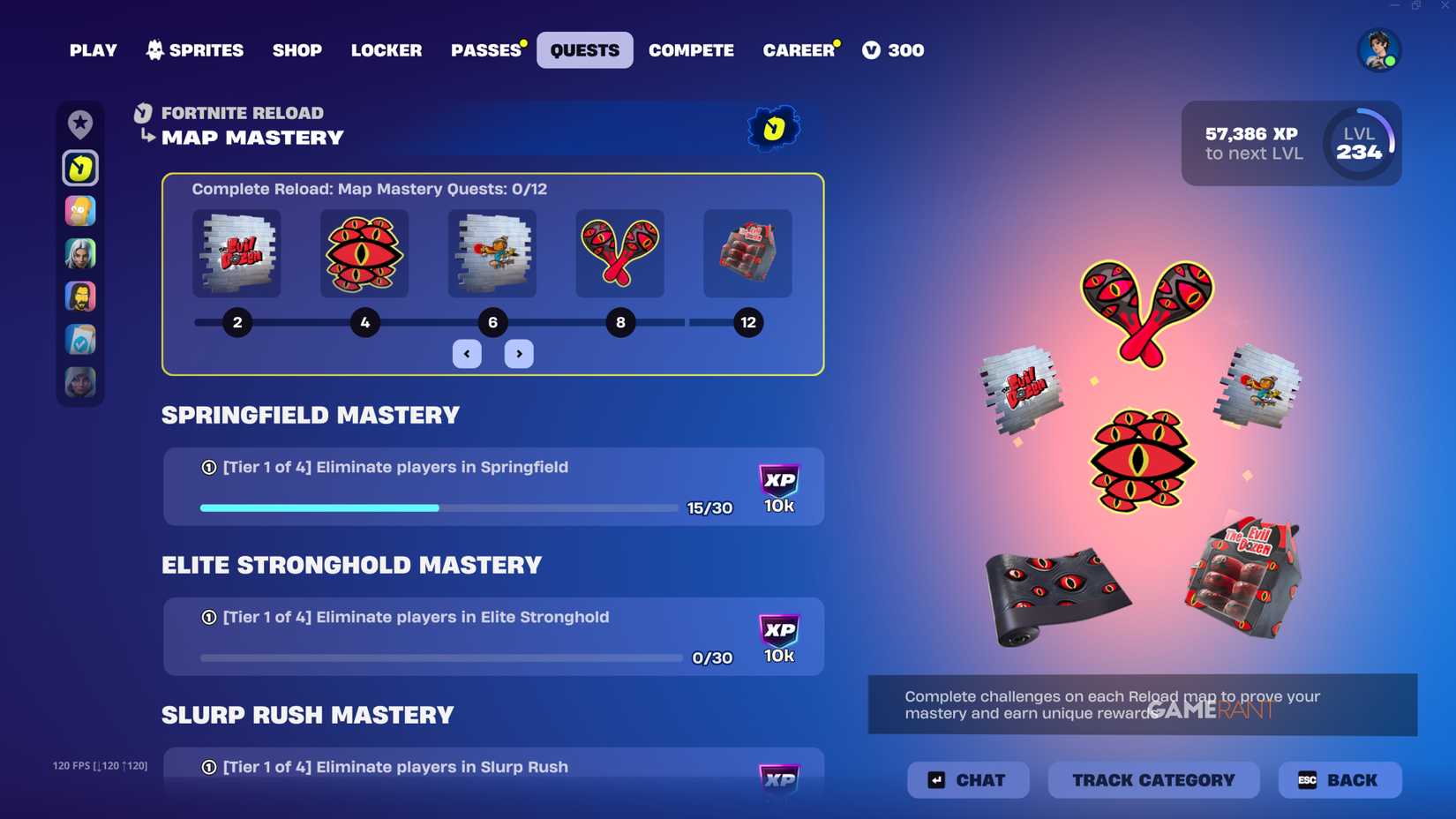 All Free Fortnite Reload Simpsons Rewards (Ranked & Mastery)