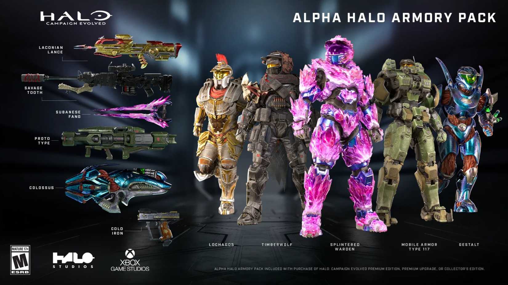 All premium version bonuses developed in the Halo campaign