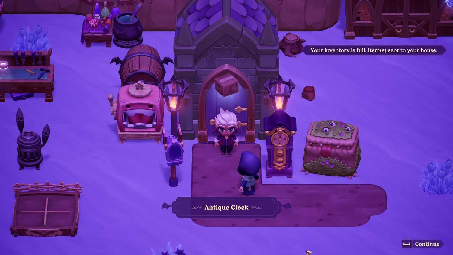 All Soul Blob Rewards in Moonlight Peaks antique clock