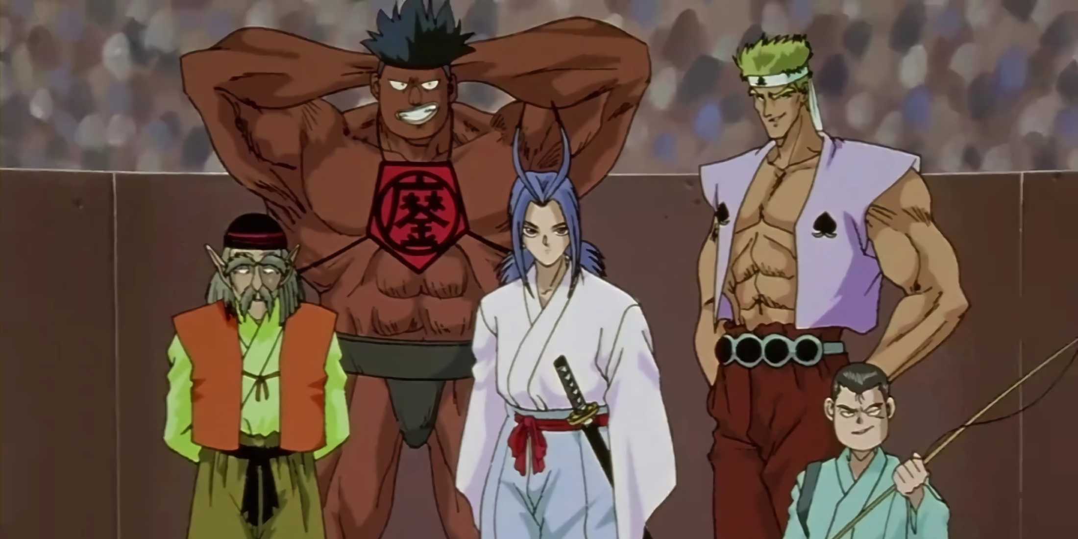 An enemy team is introduced during the Demon World Tournament arc.