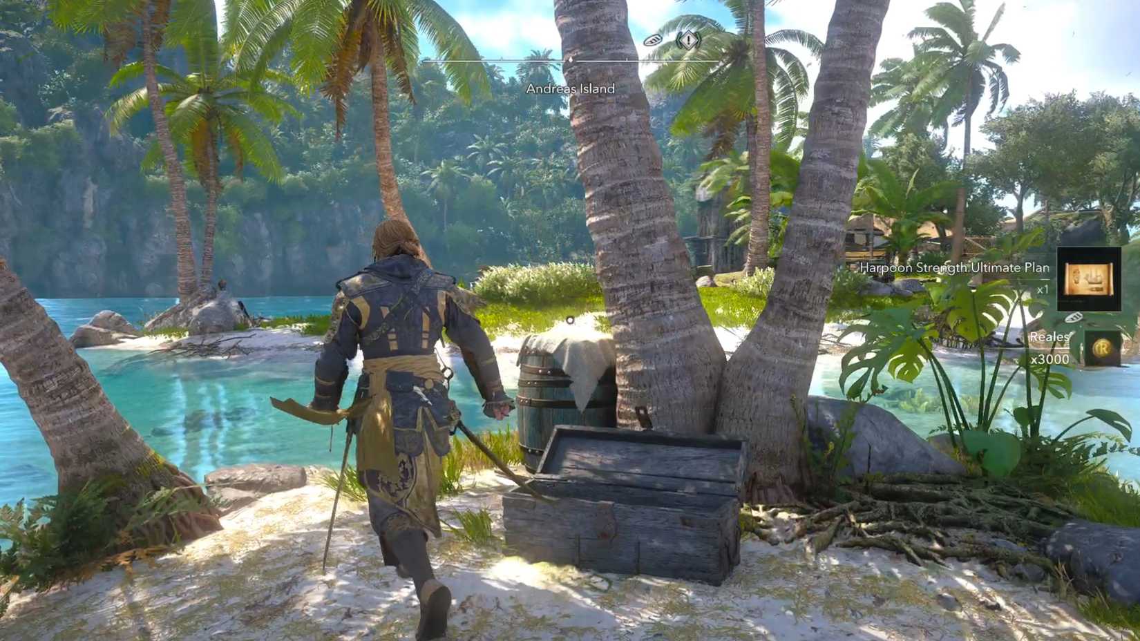 Andreas Island Treasure AC Black Flag resynced