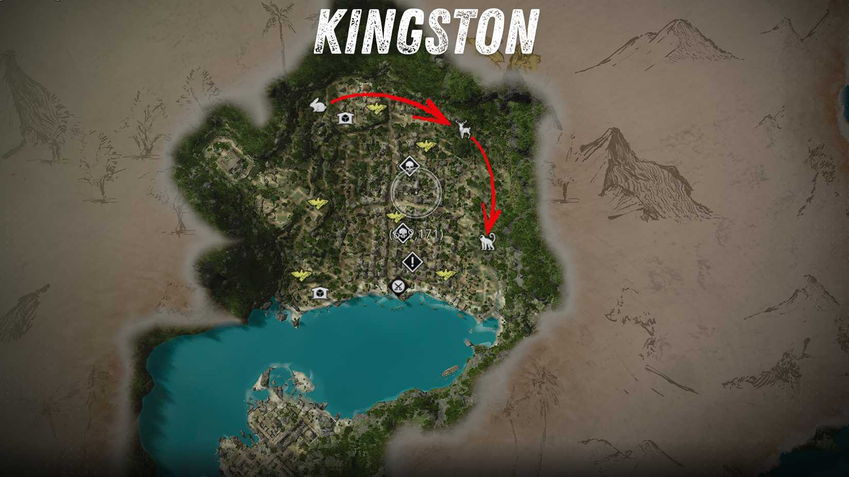 Animal Bone Farm Route AC Black Flag Resynced