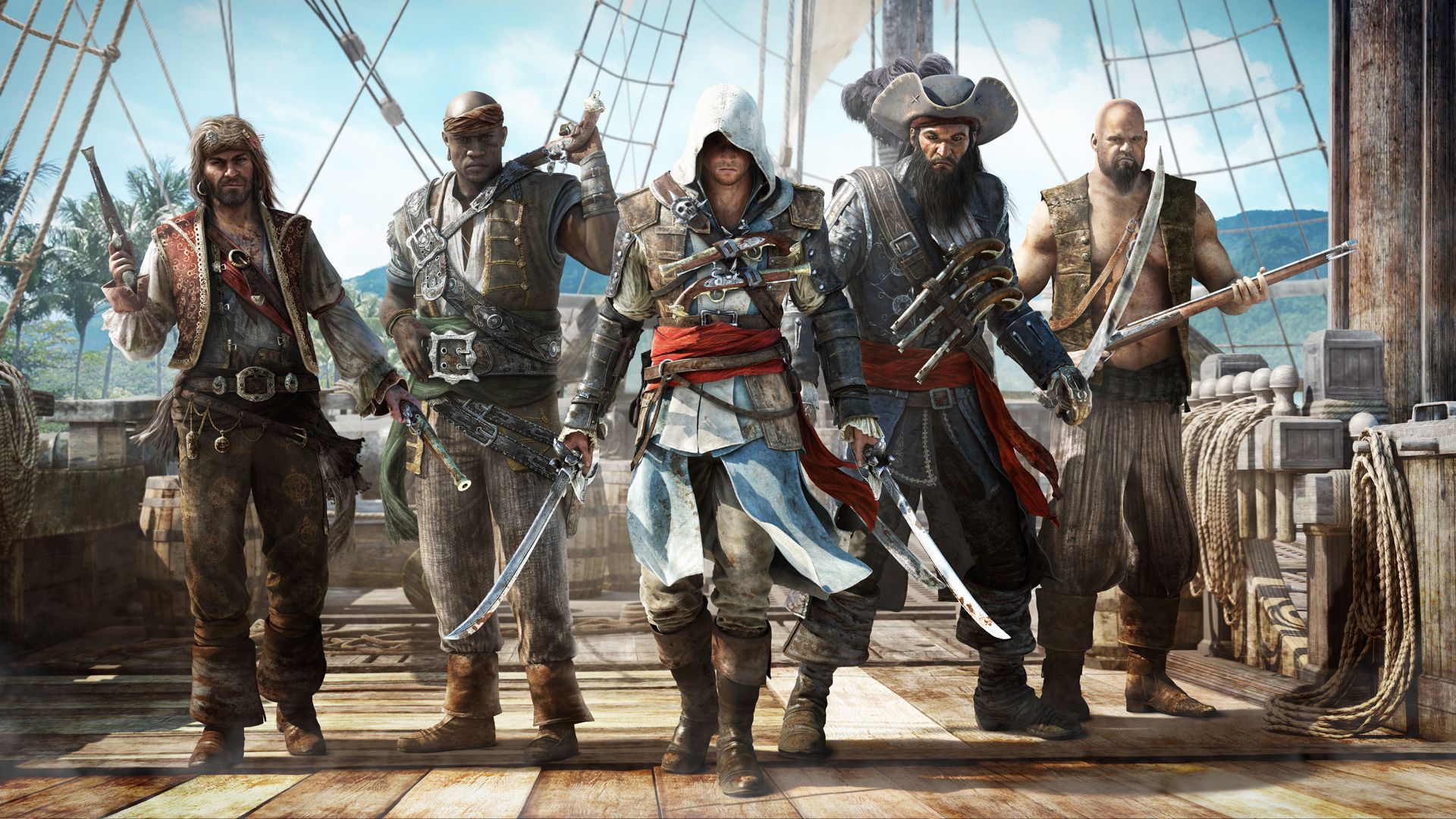 All Assassin's Creed Black Flag Resynced Voice Actors