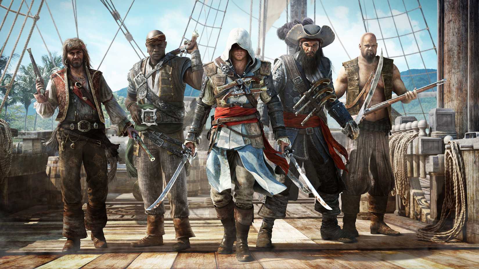 All Assassin's Creed Black Flag Resynced Voice Actors