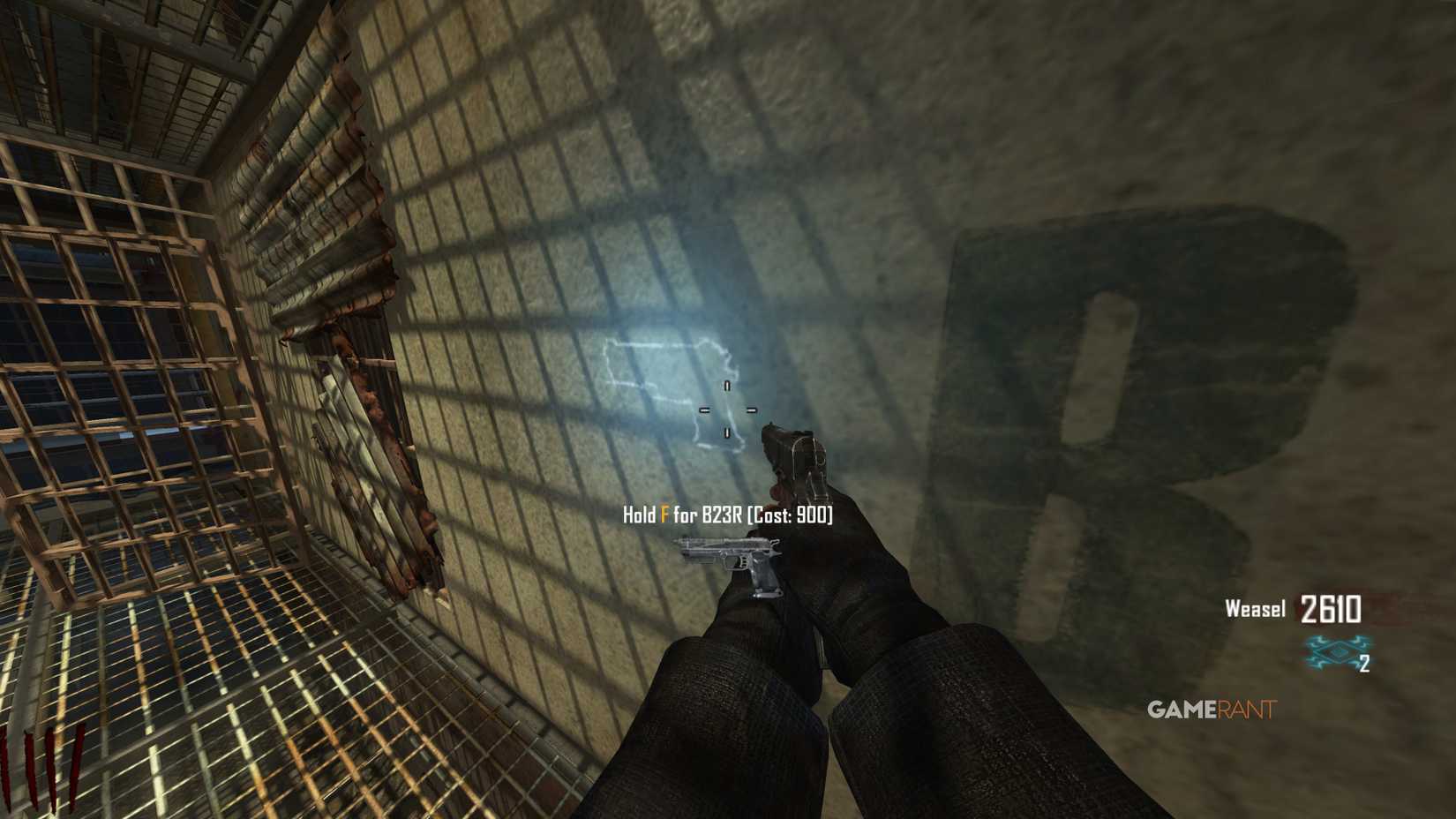 B23R Wall Marketplace - Mob of the Dead - Black Ops 2 Zombies