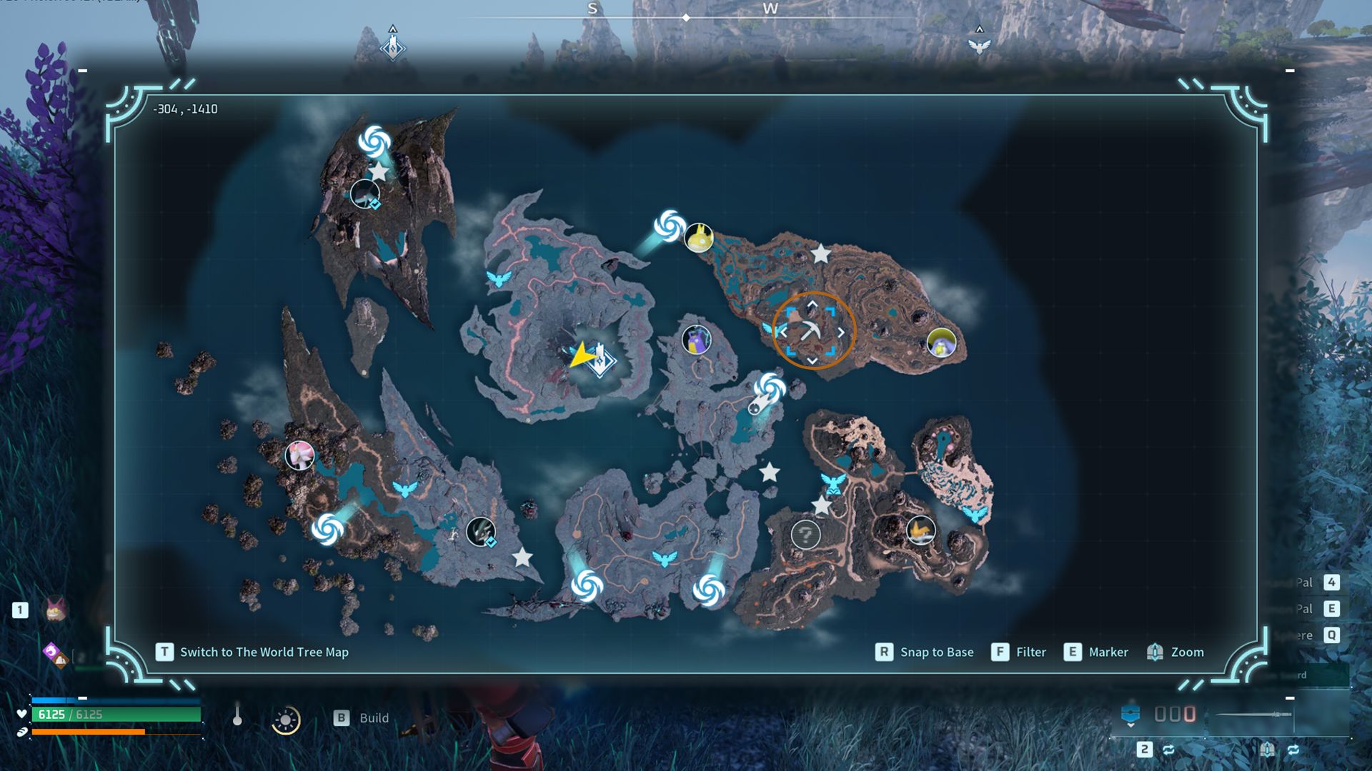 Base for Soralite map Palworld