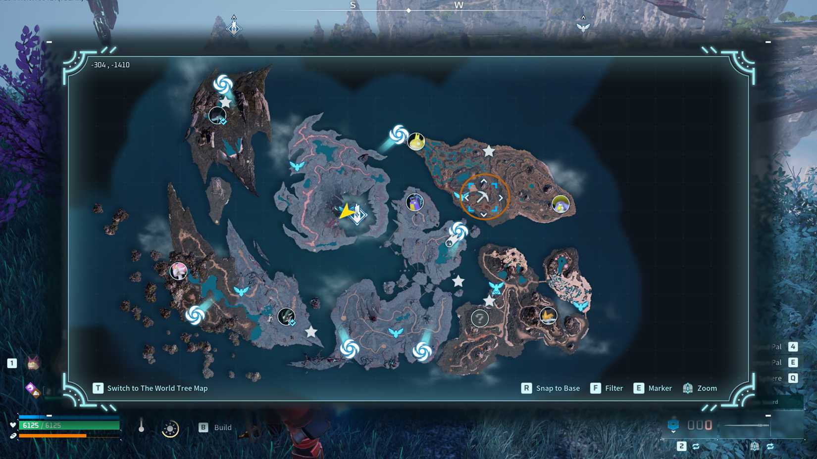 Base for Soralite map Palworld
