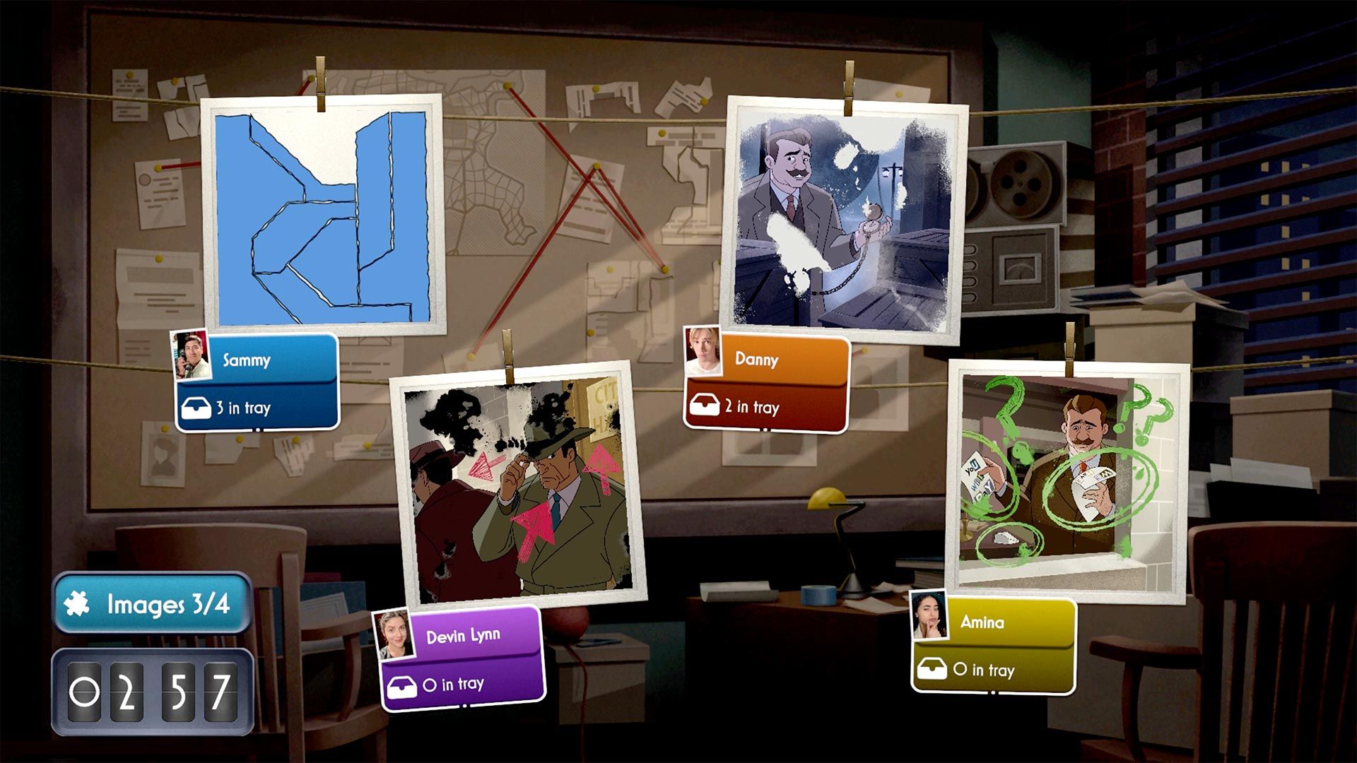 Batman Caped Crusader Chronicles piece it together puzzle gameplay screenshot