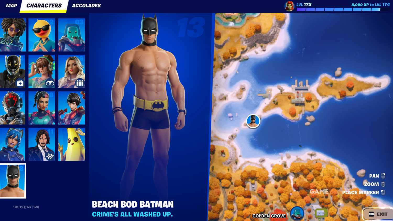 Batman NPC location - Fortnite