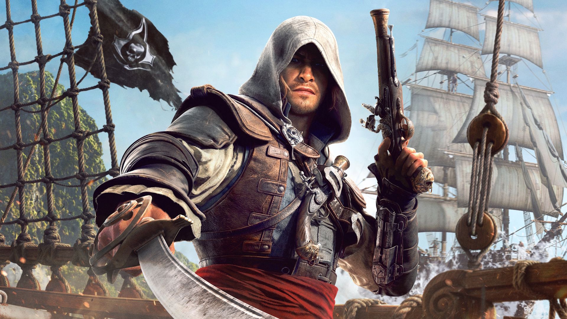Key art for Assassin's Creed Black Flag Resynced