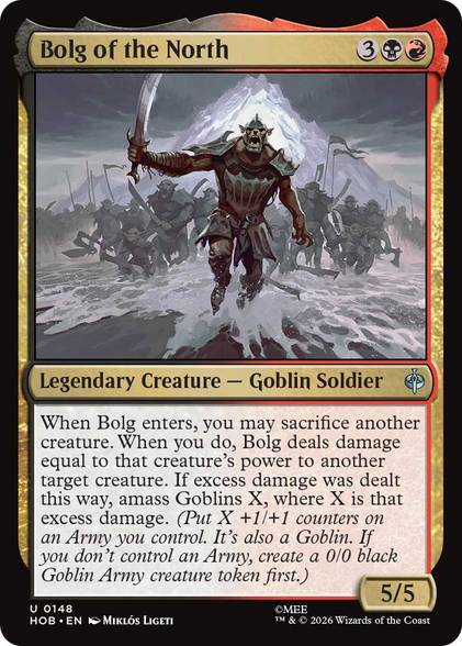 mtg hobbit cards Collecting The Precious Magic The Gathering The set details The Great Goblin - The