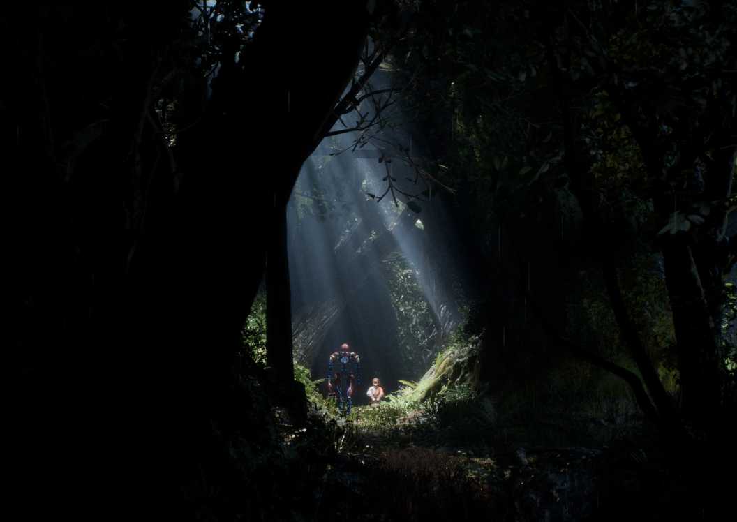 A Screenshot of a little girl and a Golem in Beast of Reincarnation