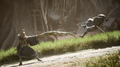 A screenshot of Emma getting attacked by a Malefact in Beast of Reincarnation