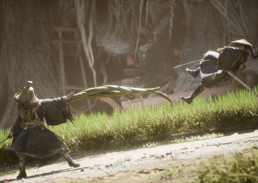 A screenshot of Emma getting attacked by a Malefact in Beast of Reincarnation