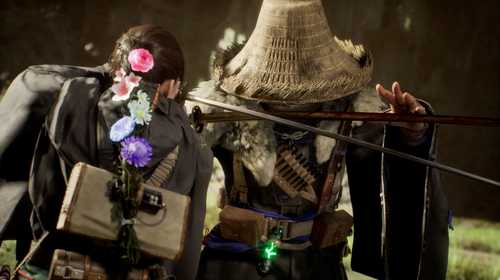 Emma clashing swords with a masked enemy in Beast of Reincarnation