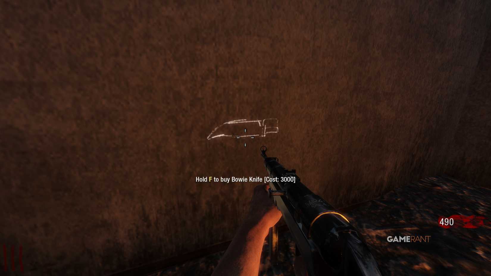 Bowie Knife Wall Buy Location - Kino Der Toten - Black Ops 1 Zombies