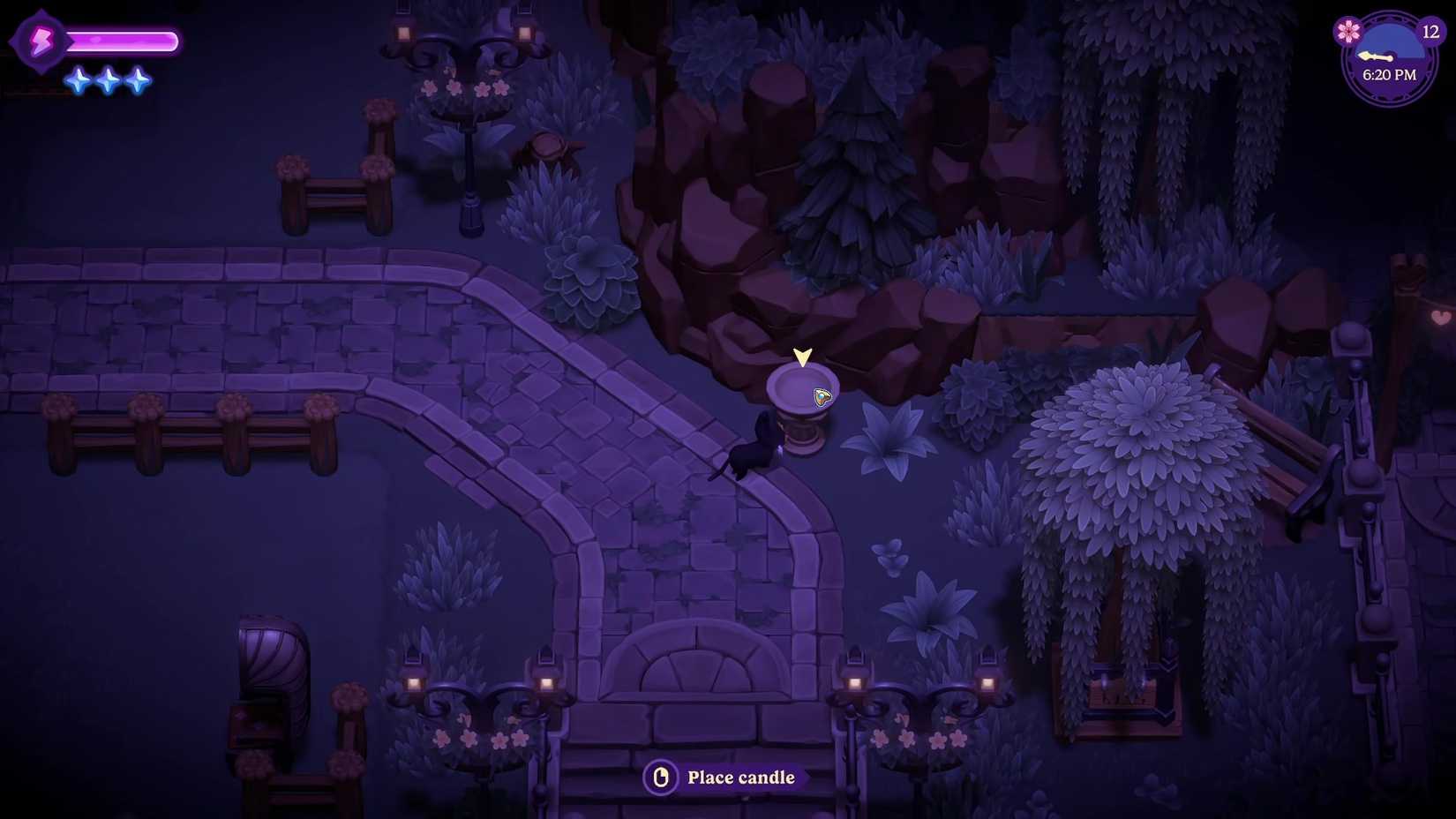candle 2 location in moonlight peaks a missing moon