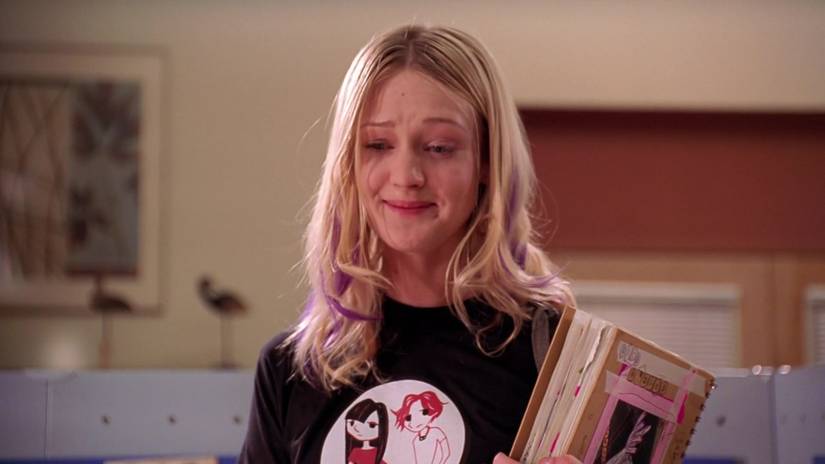 Cassie Newton on the verge of tears in Buffy the Vampire Slayer 