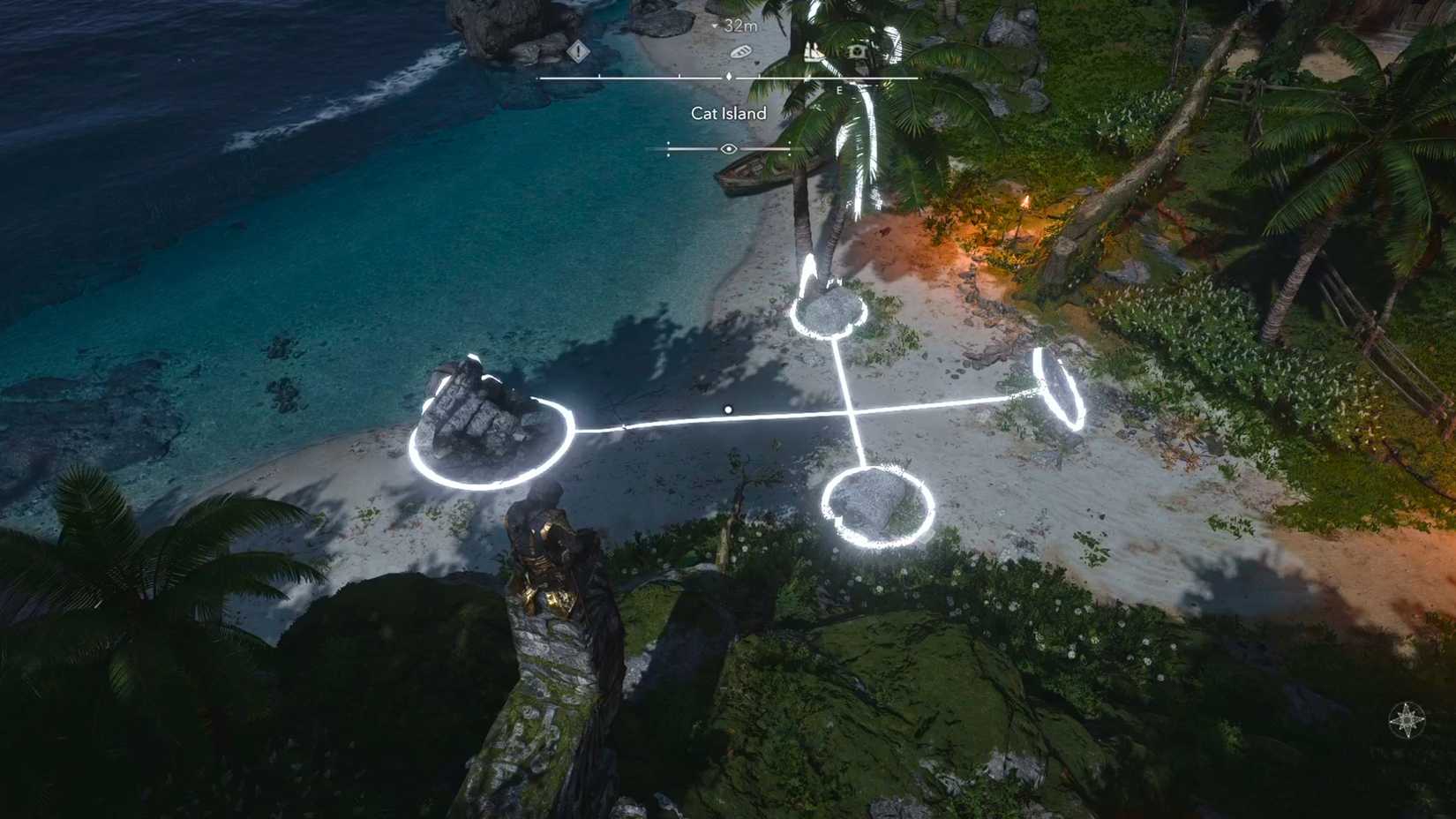 Cat Island Mayan Stelae Puzzle Solution AC Black Flag Resynced
