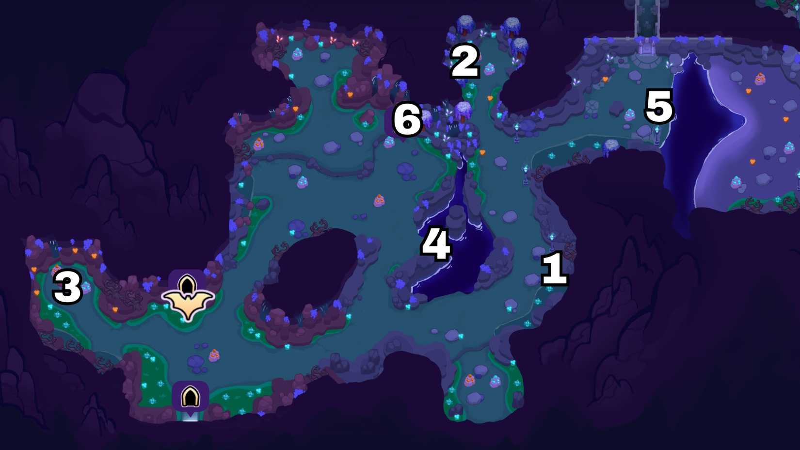 cave of echoes all vampster locations moonlight peaks