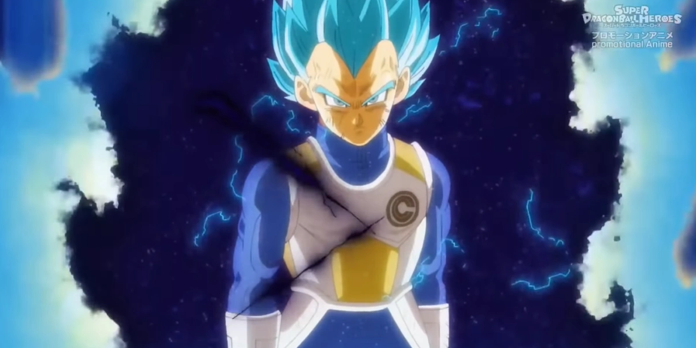 CC Vegeta using Super Saiyan Blue Berserk Controlled