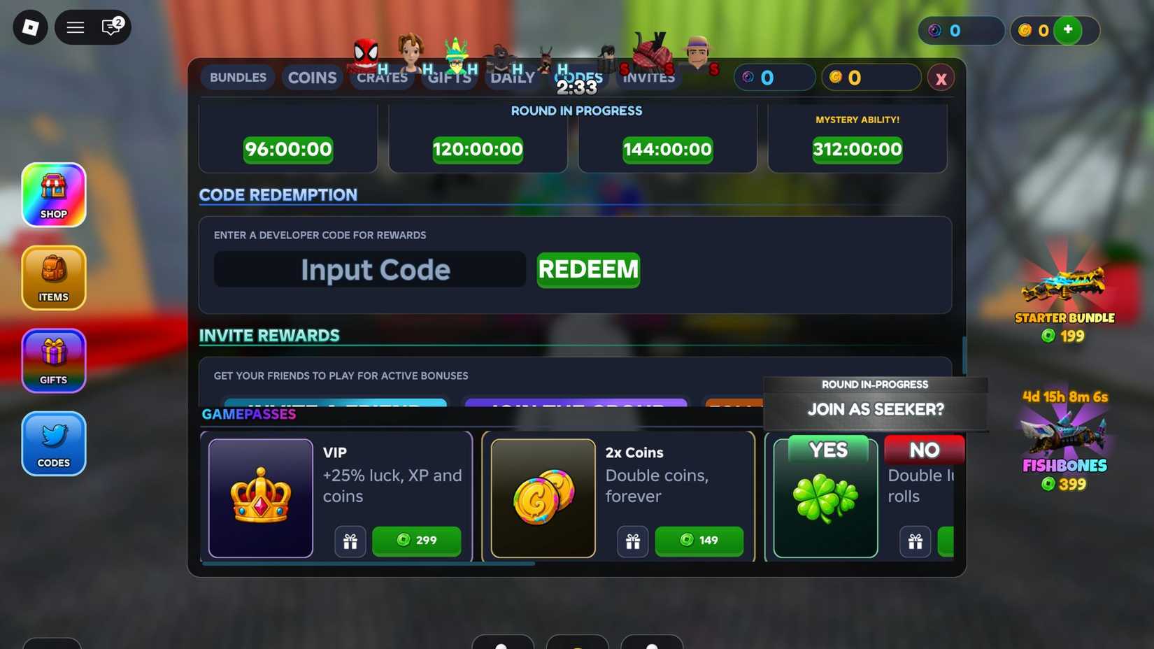 Chameleon Codes