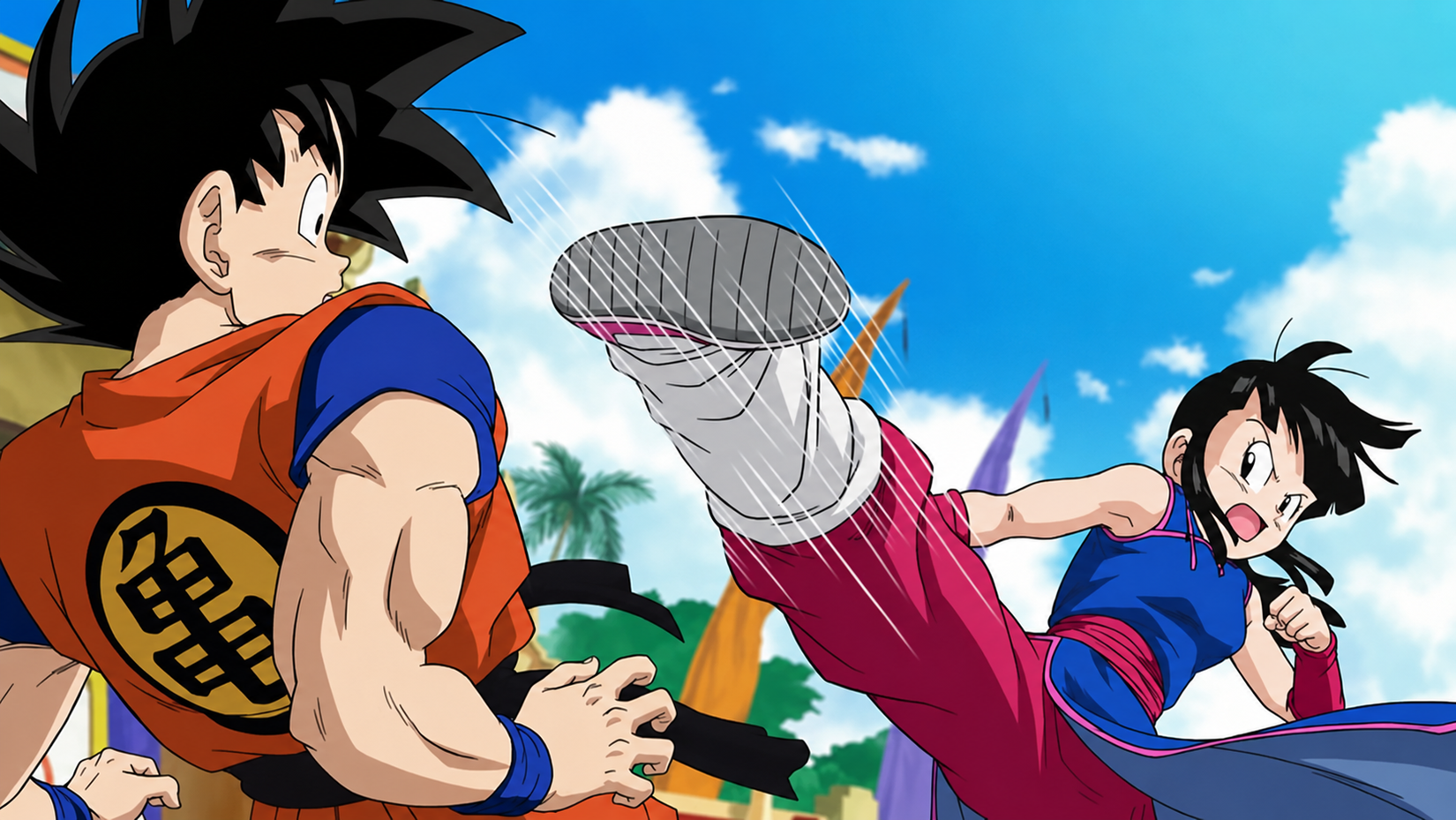 Chichi vs Goku