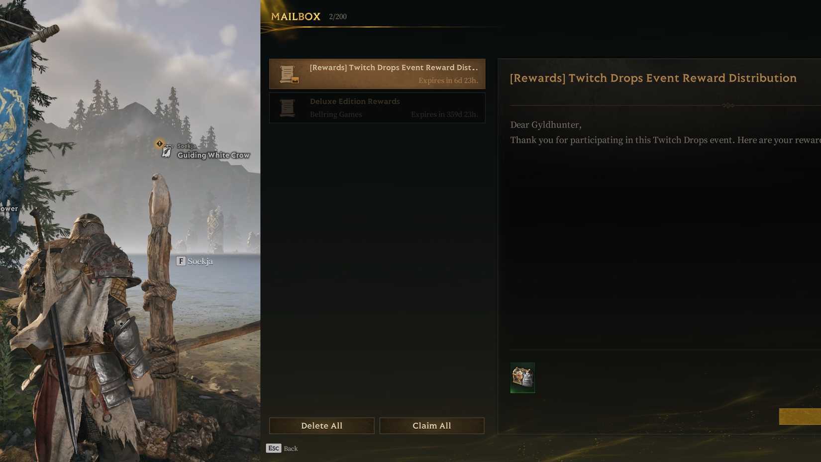 Mistfall Hunter 2nd Twitch Drops: Rewards, Schedule & How to Link