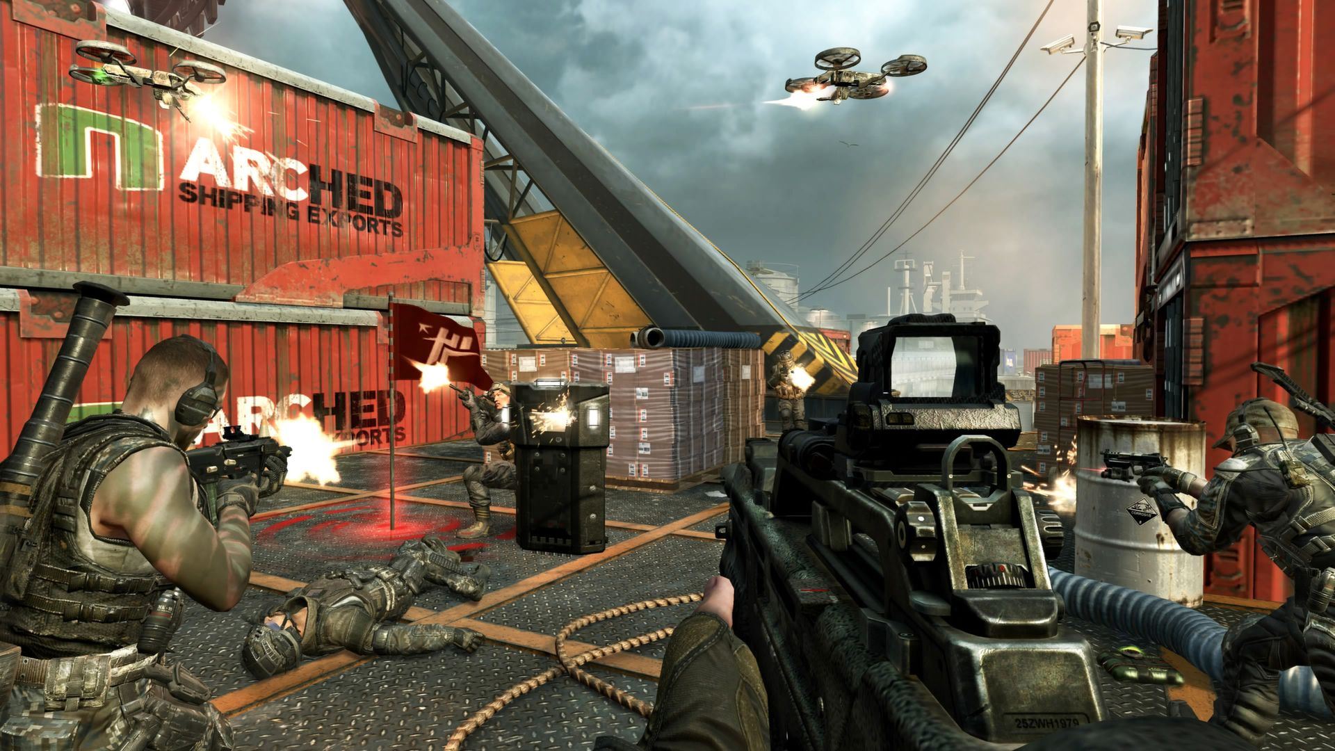 cod black ops 2 gunfight between teams