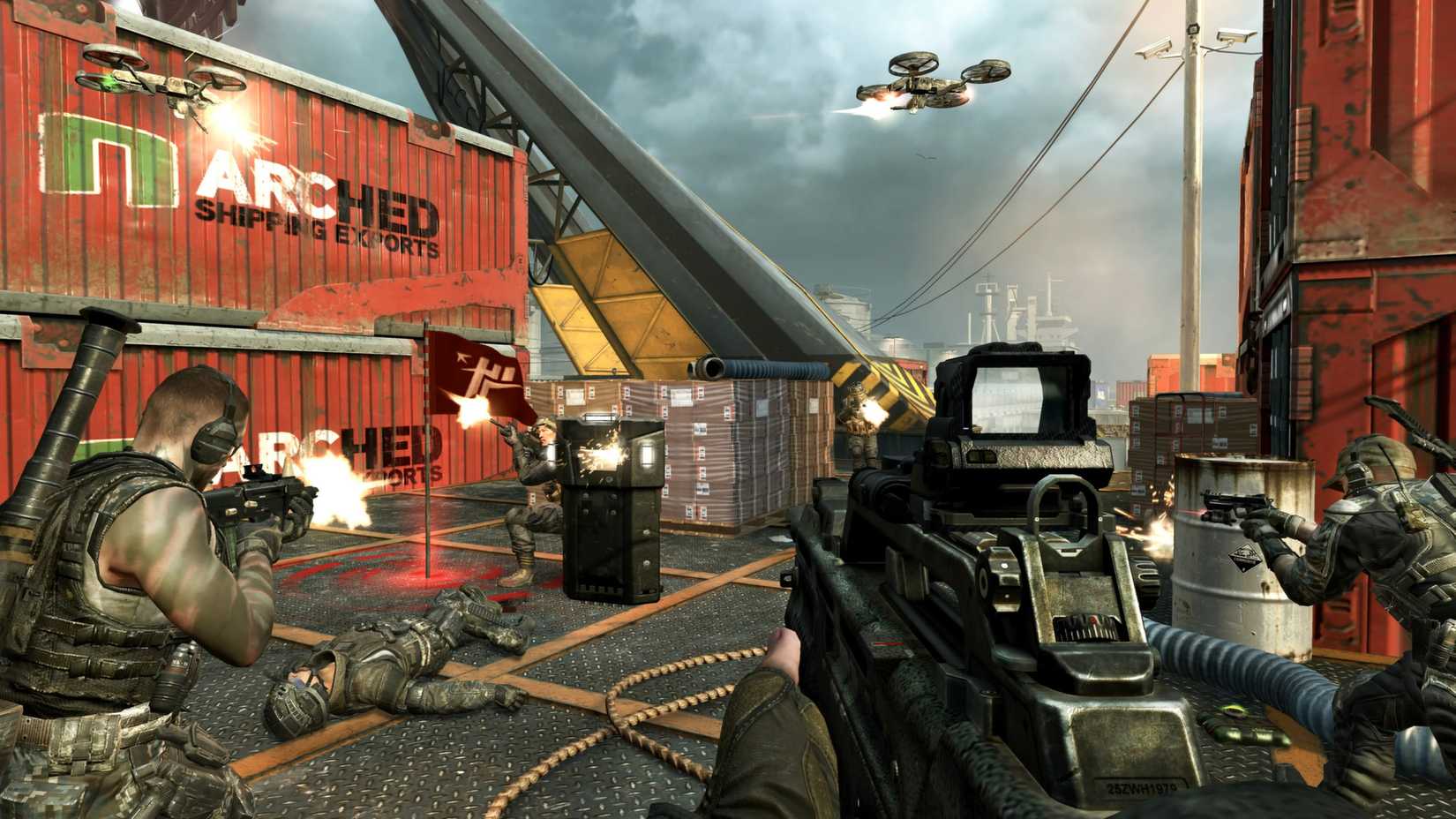 cod black ops 2 shootout between teams