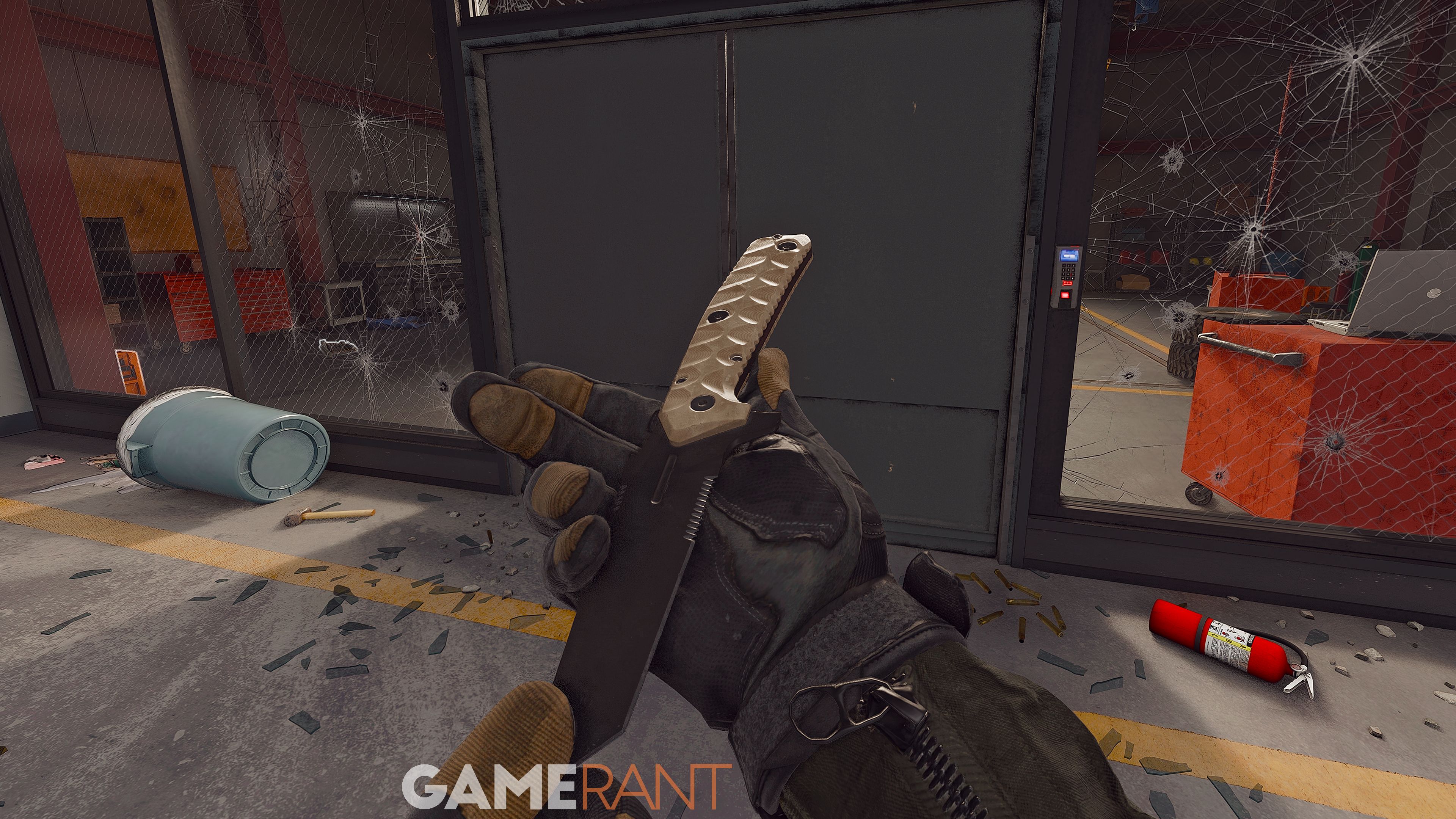 COD Warzone Drone Labs Garage Door Code Solution