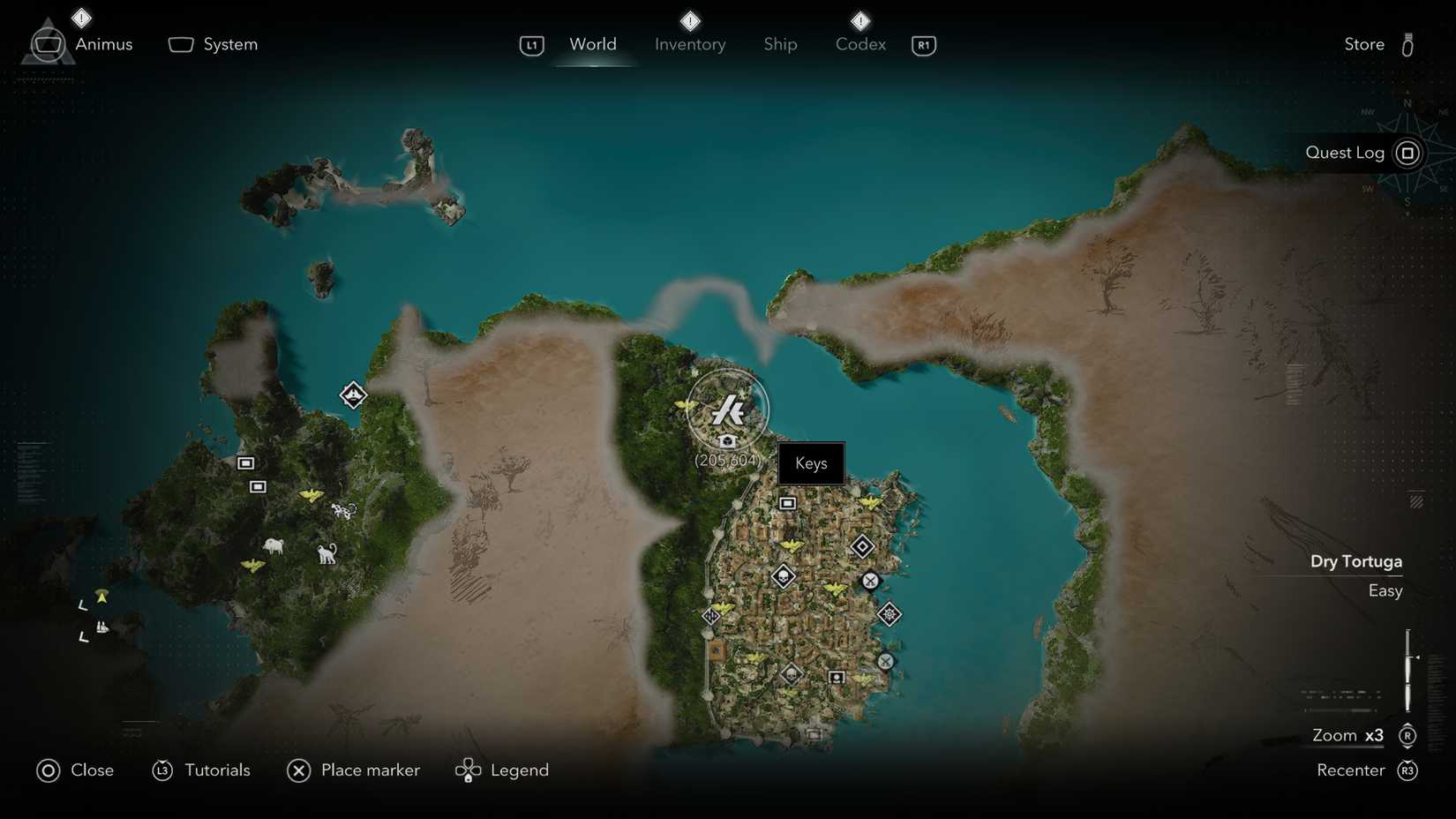 Animus Keys Collect in-game Farm Animus Keys AC Black Flag Resynced