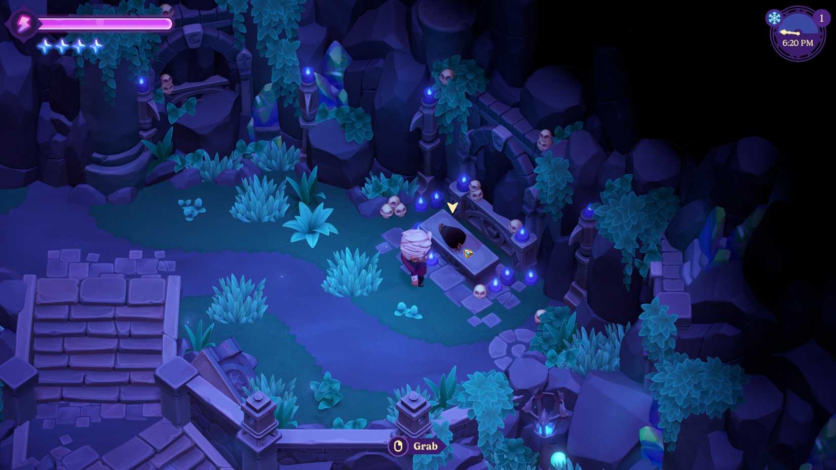 crystal cave vampster 1 location in moonlight peaks