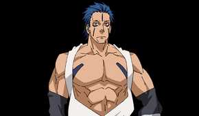 Dagruel looking bored in the official art of the anime.